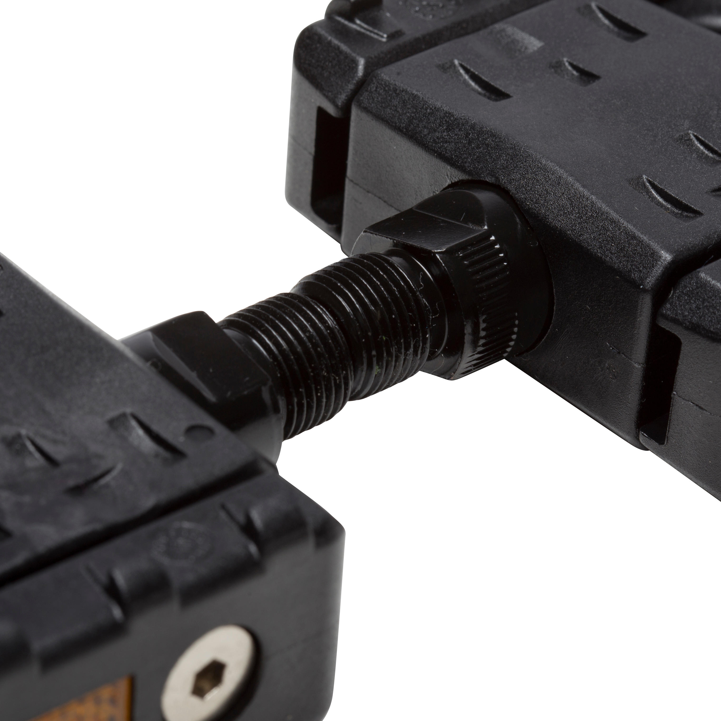 Folding Bike Pedal Btwin FOLDABLE PEDALS Black