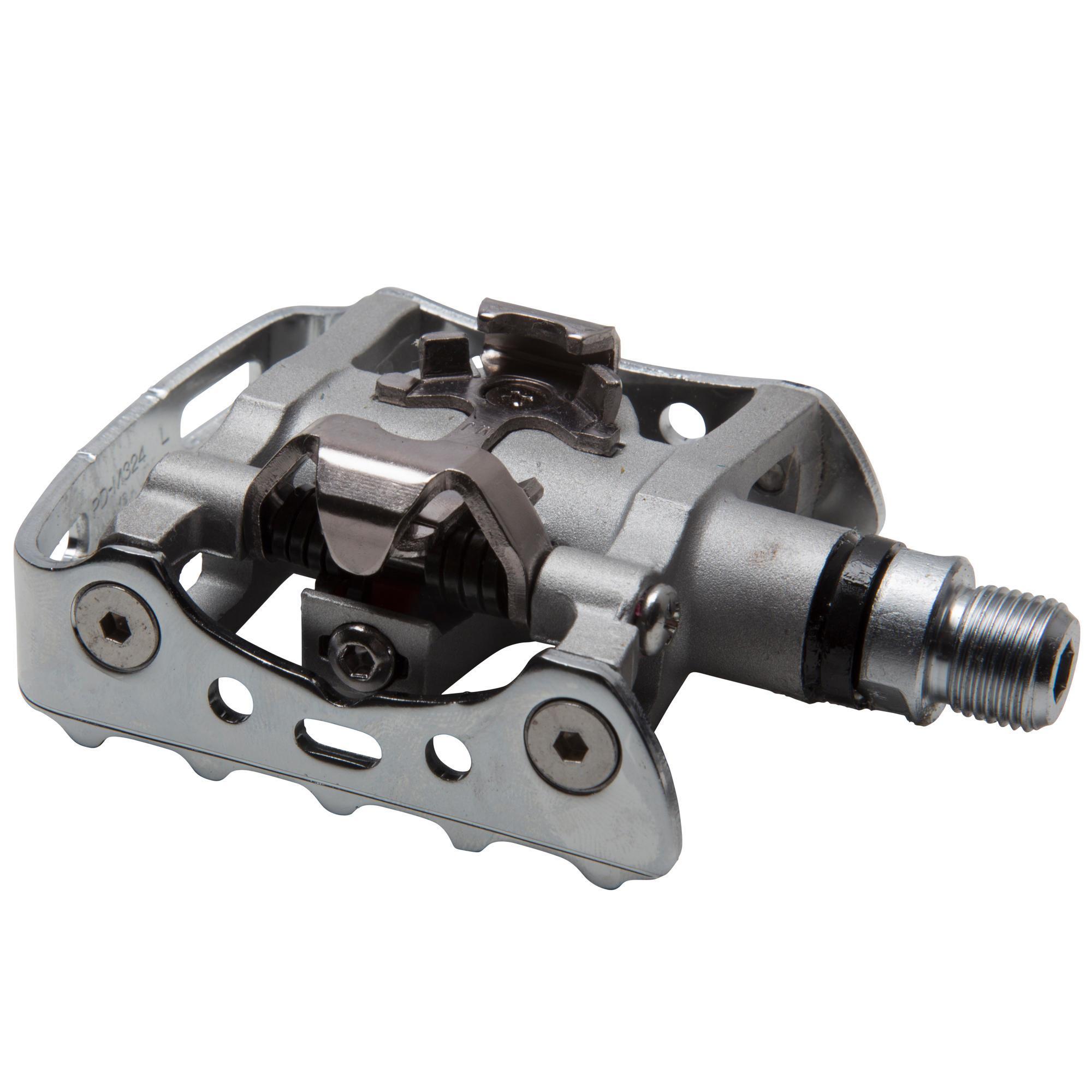 Pedales mixtos Shimano M324 SPD MTB Decathlon