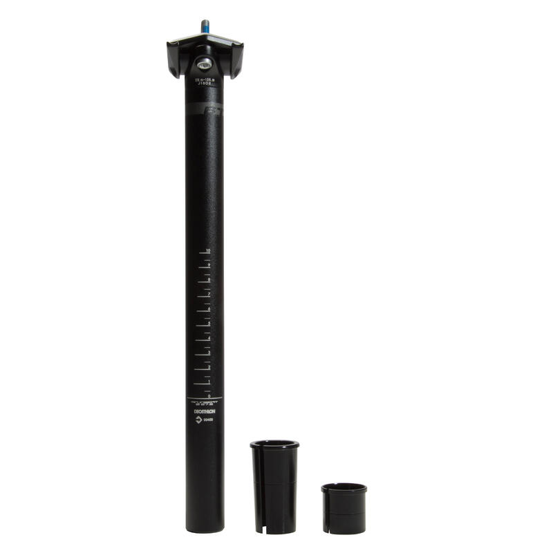 Seat Post 27.2mm - 29.8mm to 33mm - Black