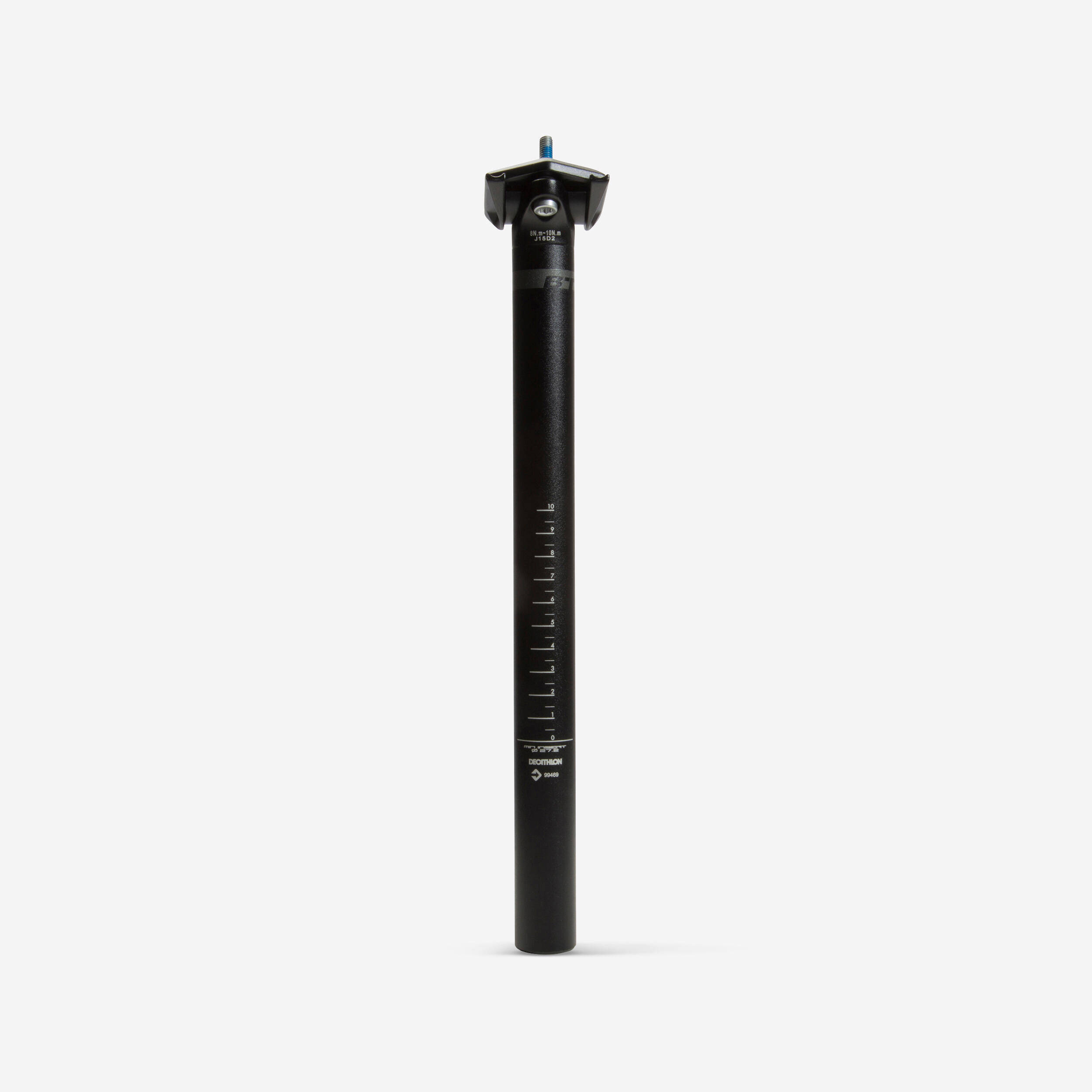 Seat Post 27.2mm - 29.8mm to 33mm - Black -  1