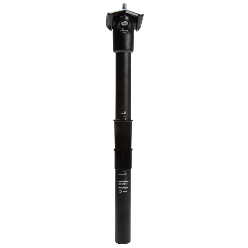 TIJA DE SILLÍN NEGRA DIÁMETRO 23,4 mm - 25 mm a 27,2 mm