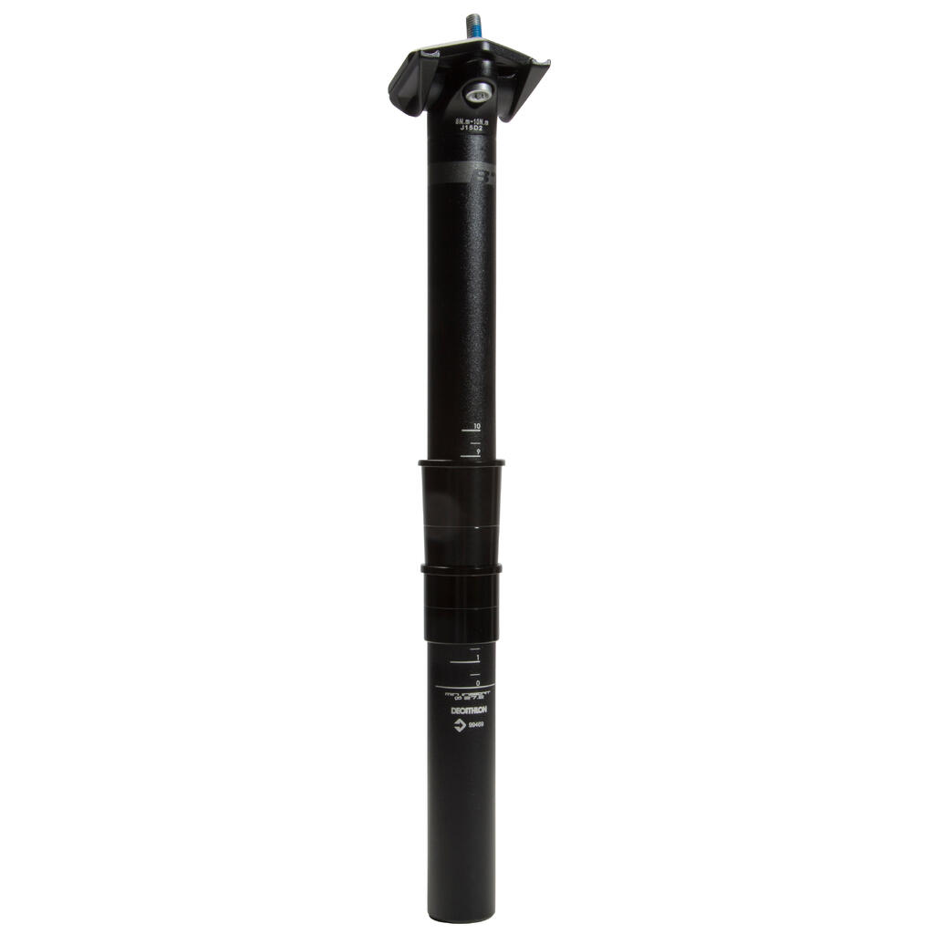 Seat Post 27.2mm - 29.8mm to 33mm - Black