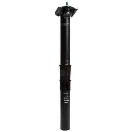 Seat Post 27.2 mm - 29.8 mm to 33 mm - Black