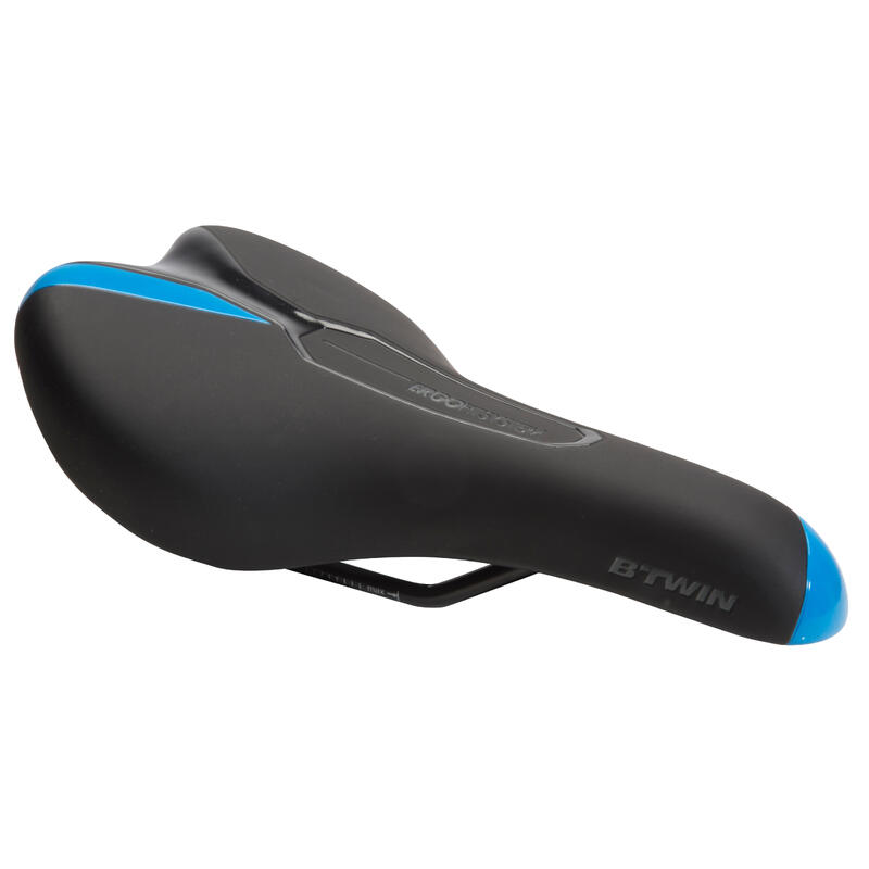 SELLE VELO SPORT CONFORT 500 BLEU