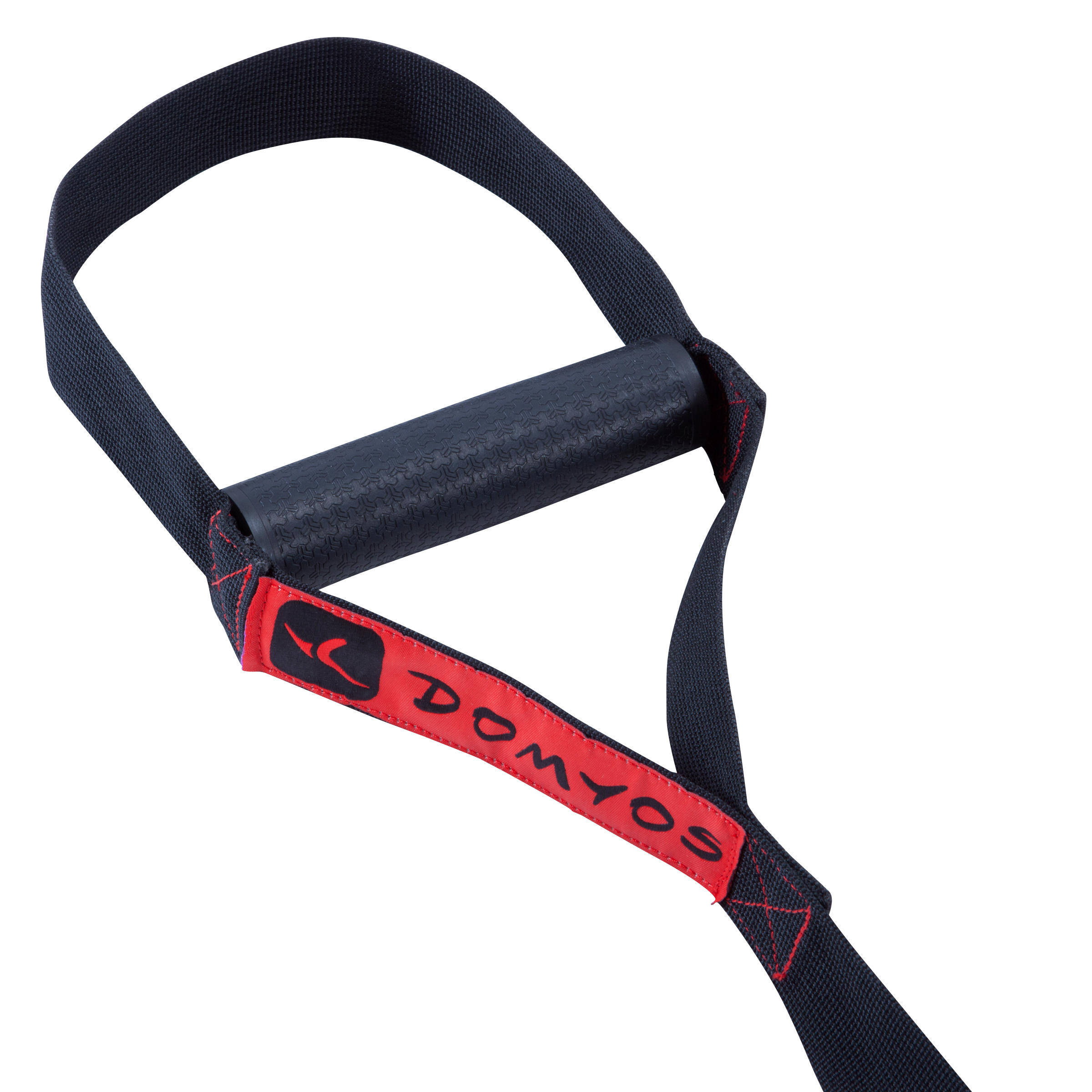 Weight Training Suspension Strap 100 Black Red -  4
