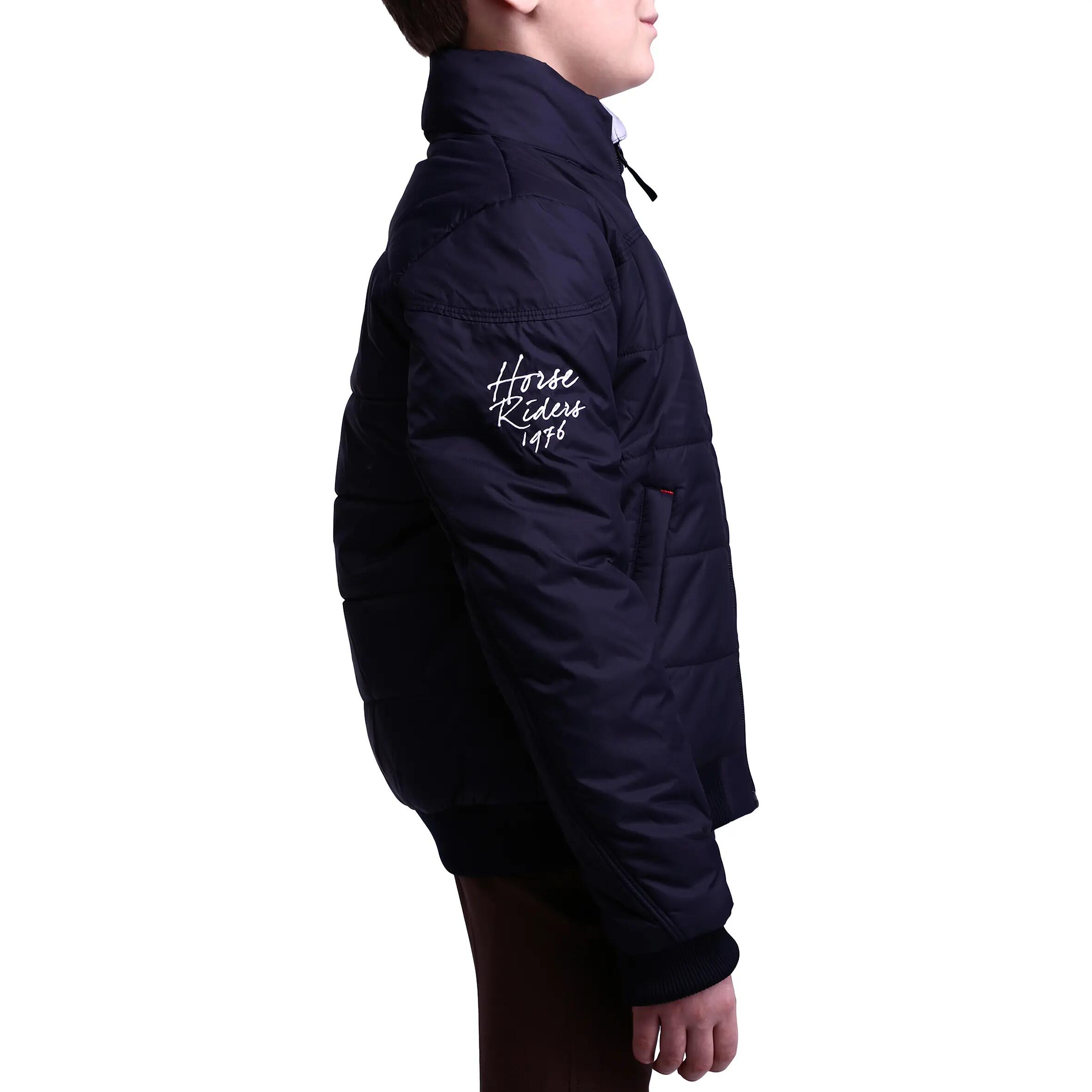 Access Children's Horse Riding Anorak - Navy Blue 3/24