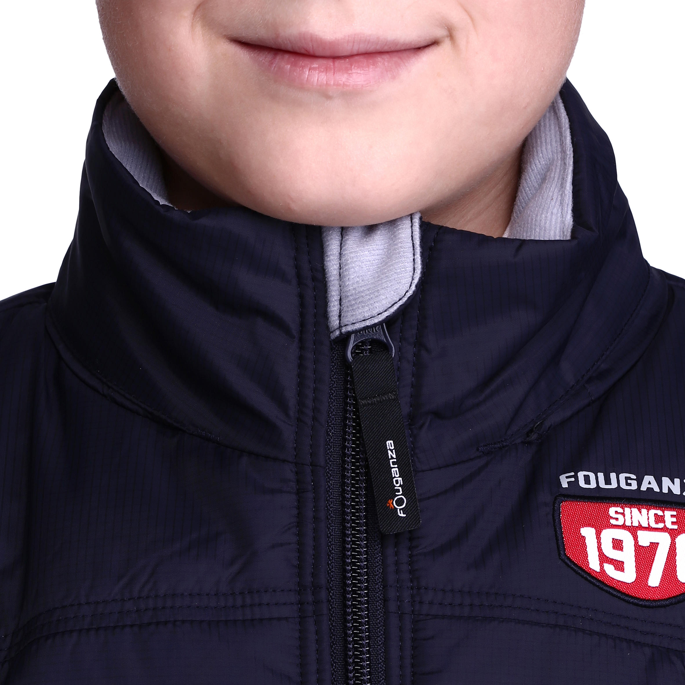 Access Children's Horse Riding Anorak - Navy Blue 8/24