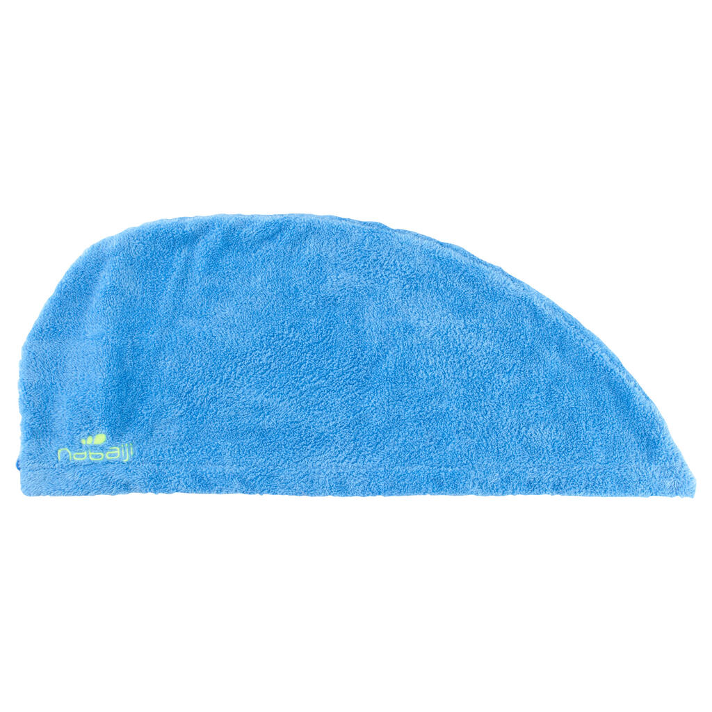 Haar-Handtuch Mikrofaser weich cyanblau