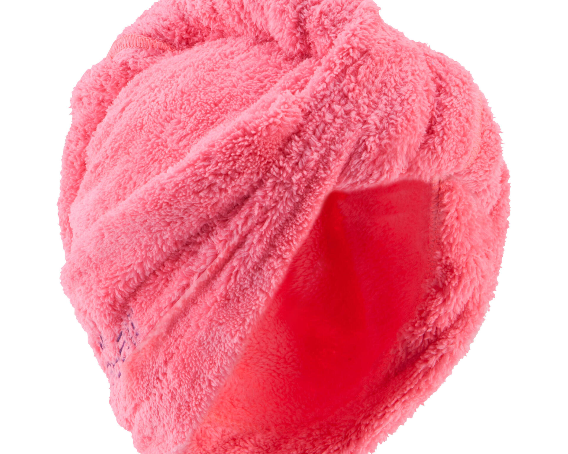 SOFT MICROFIBRE HAIR TOWEL - PINK