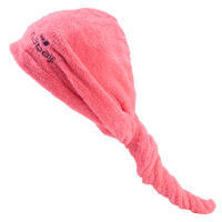Swimming Soft Microfibre Hair Towel - Pink