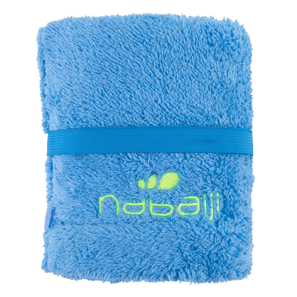 Haar-Handtuch Mikrofaser weich cyanblau