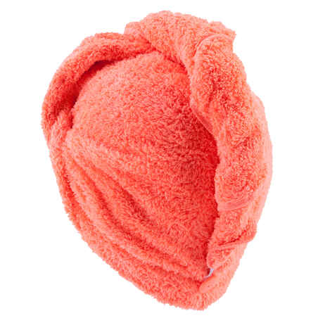 Microfibre Hair Towel - Orange