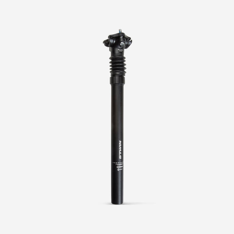 Seat Post With Suspension 27.2mm Diameter And 29.8mm - 33mm Adaptor