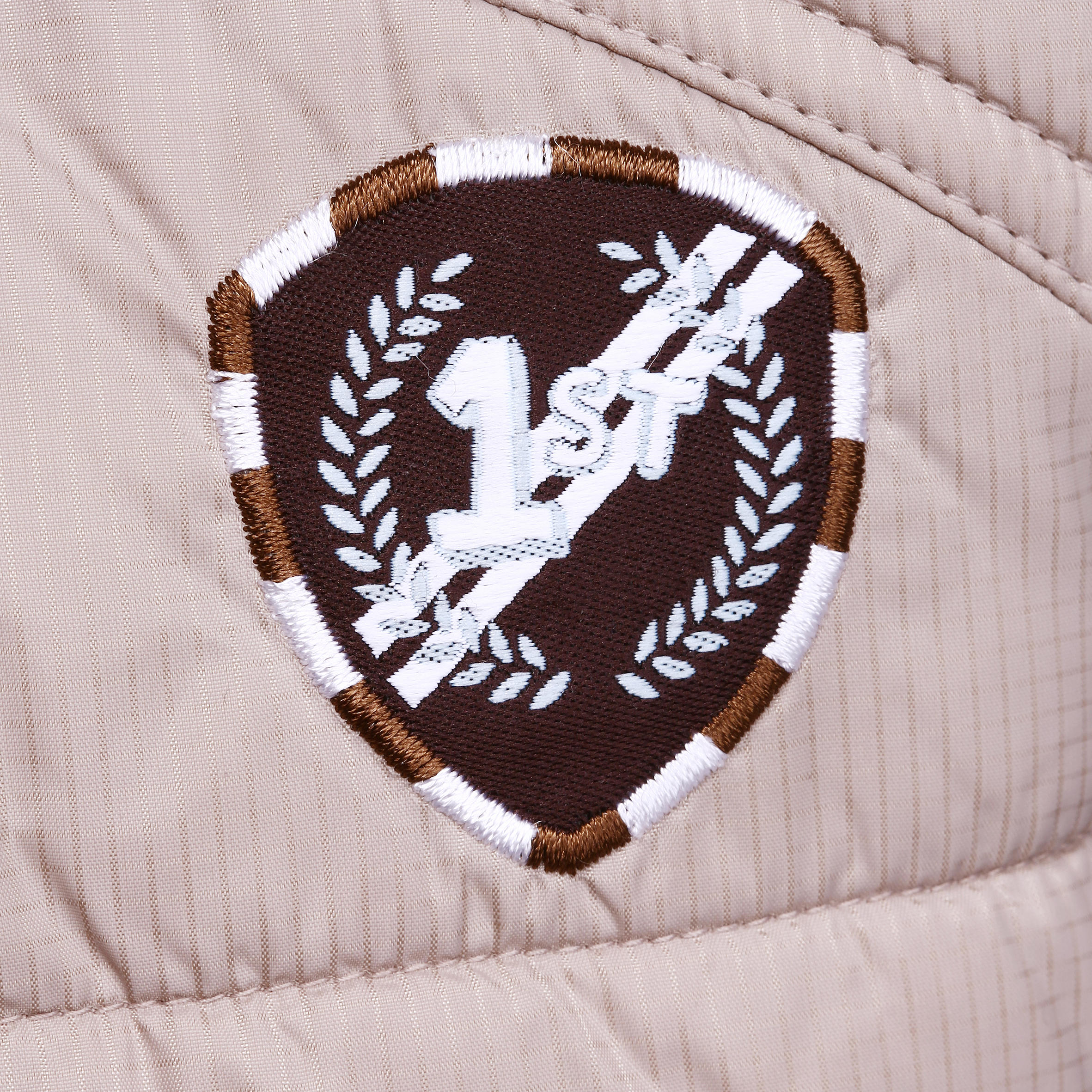 Paddock Kids' Warm Horse Riding Gilet - Beige 15/18