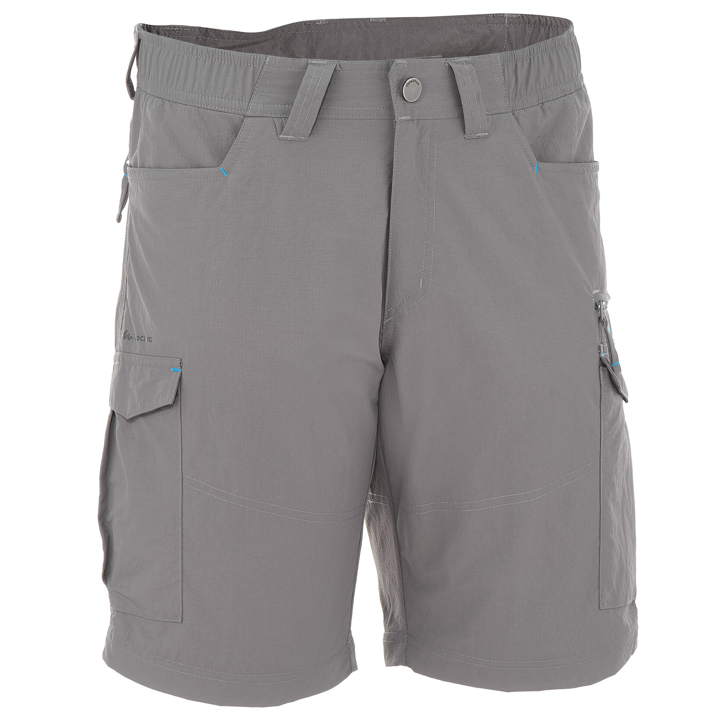 Forclaz 100 convertible hiking trousers - Light Grey 2/19