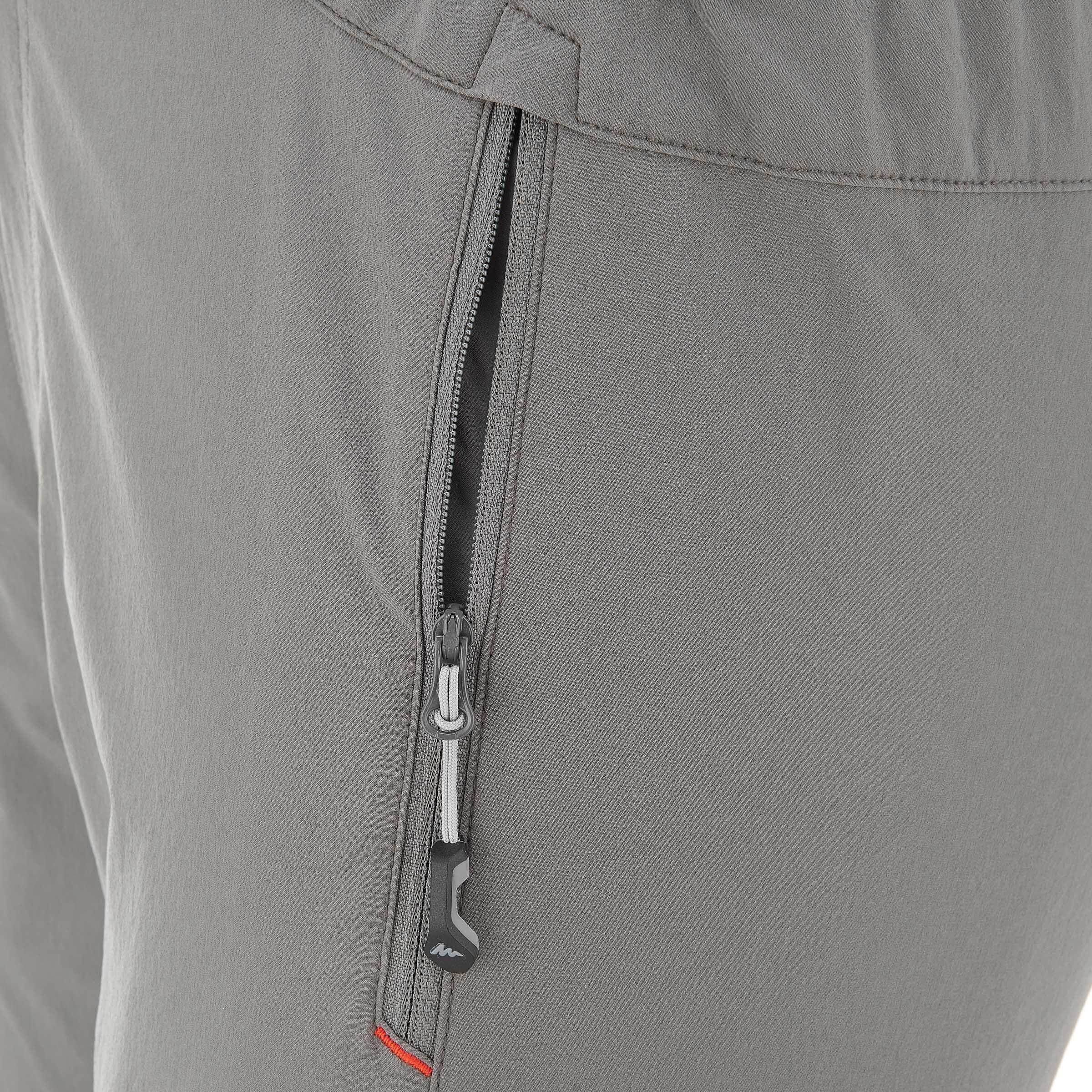 Forclaz 500 Men's Hiking Trousers - Grey 14/18