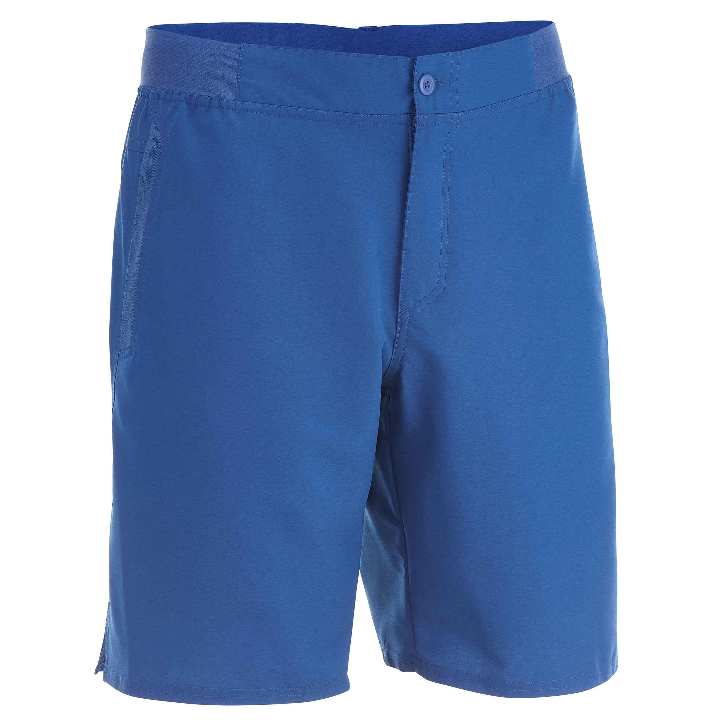 QUECHUA NH100 Men's Country Walking Shorts - Blue