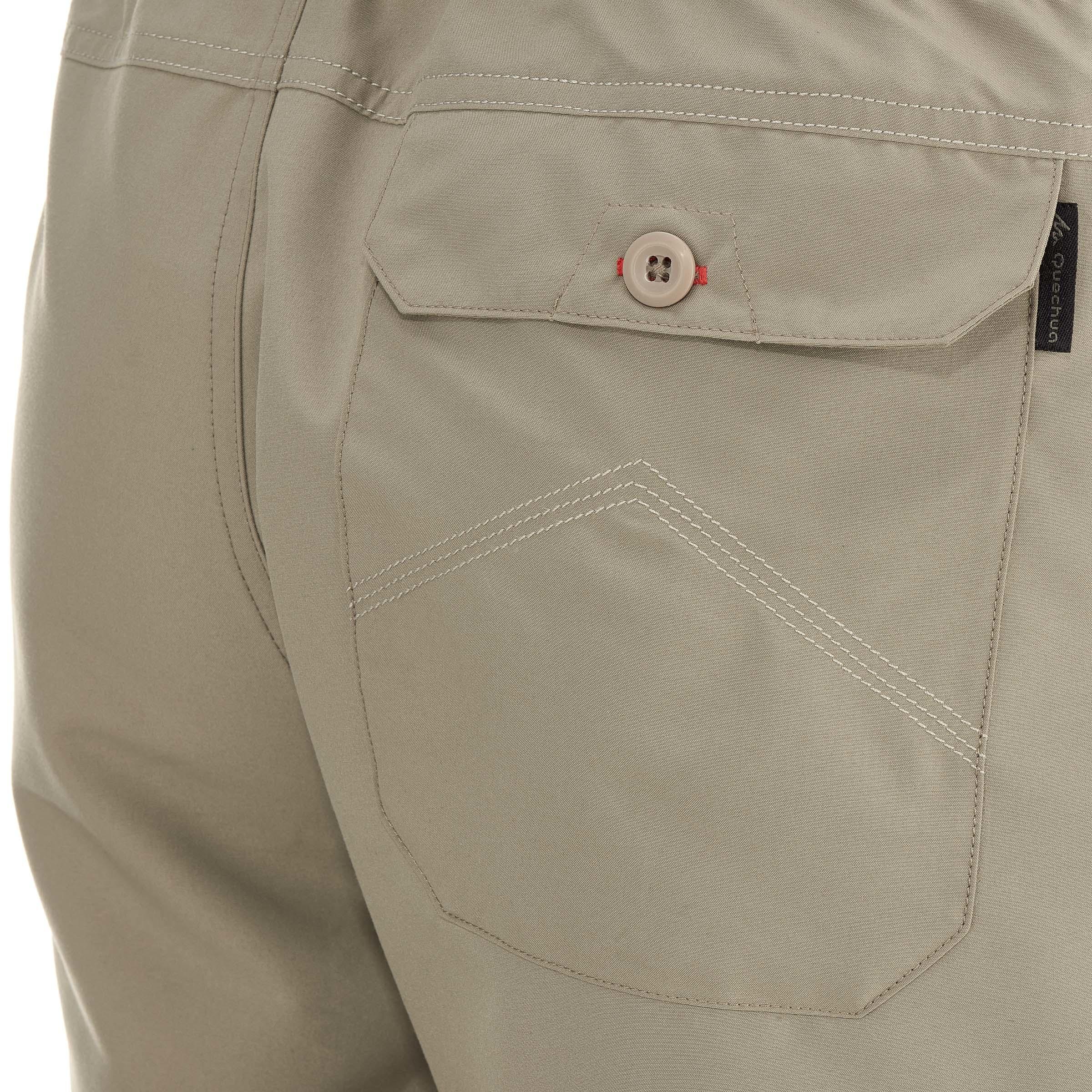 Men’s NH100 country walking shorts - Beige 8/11