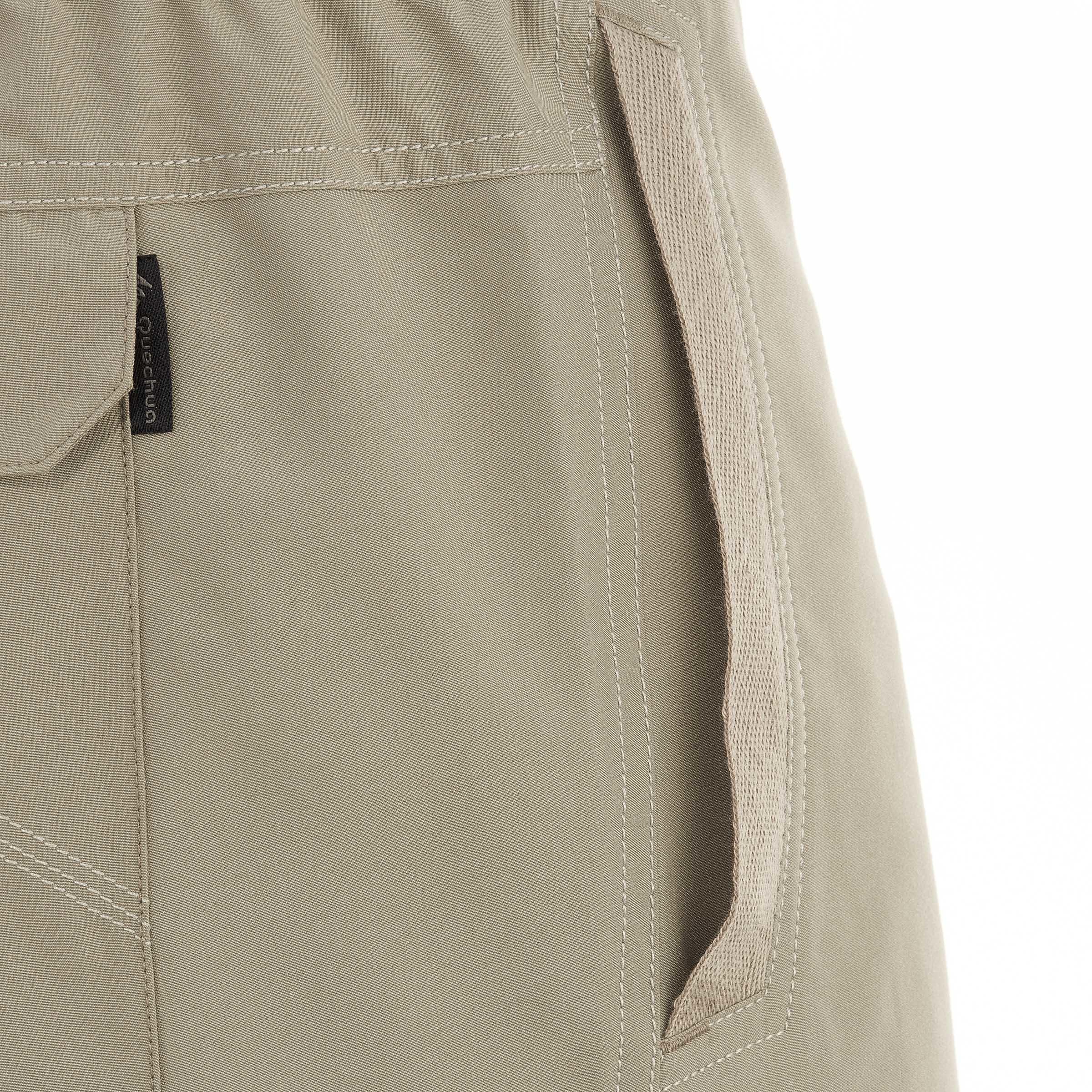 Men’s NH100 country walking shorts - Beige 6/11