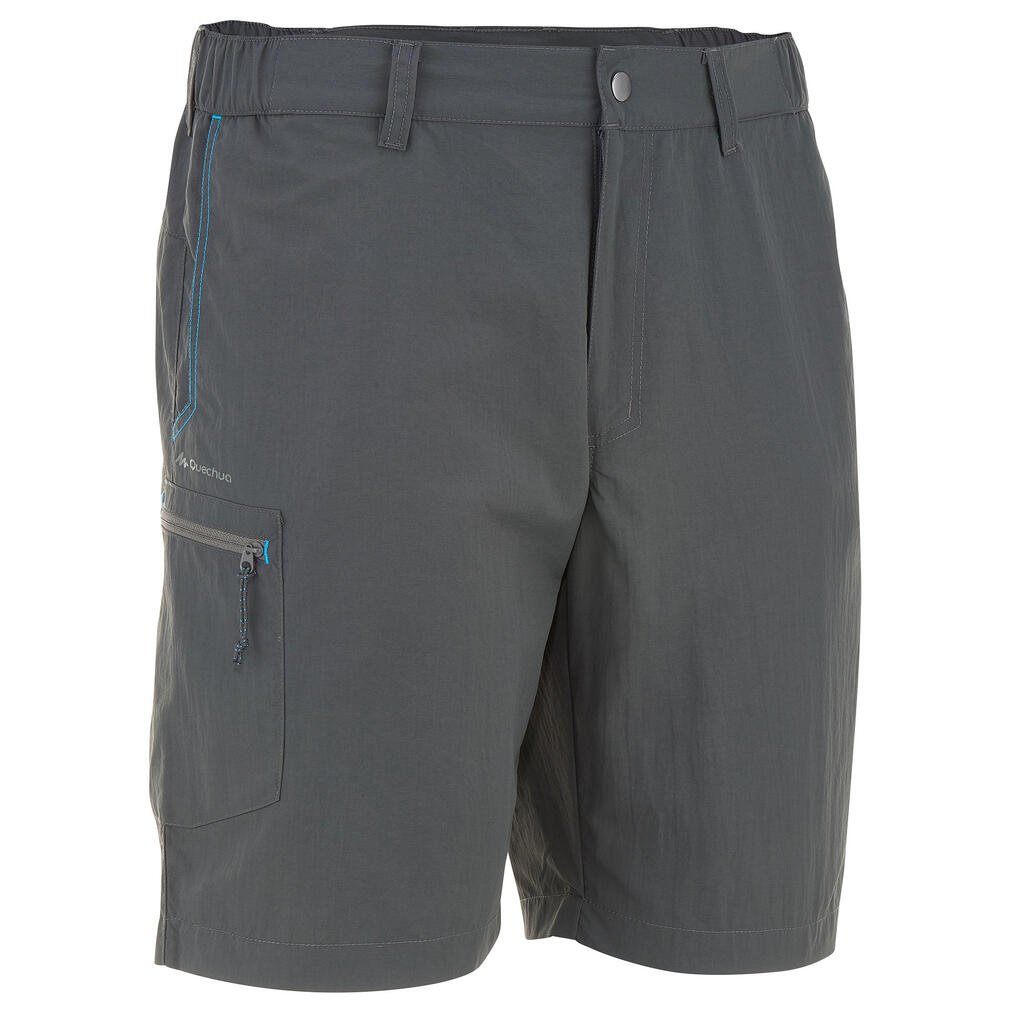 Men's forclaz 50 hiking shorts dark grey