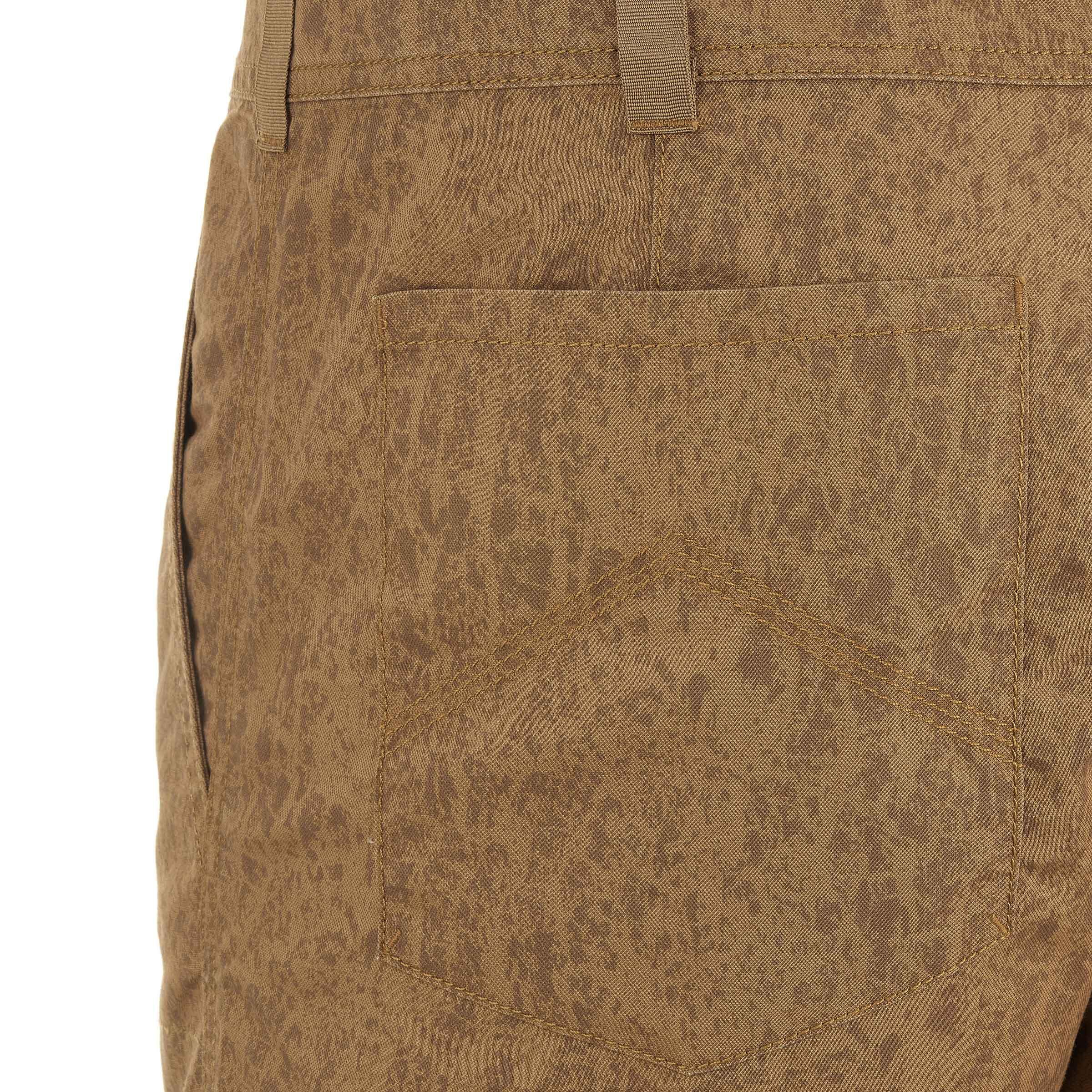 Arpenaz 100 Men's Hiking Shorts - Brown Motif 10/13