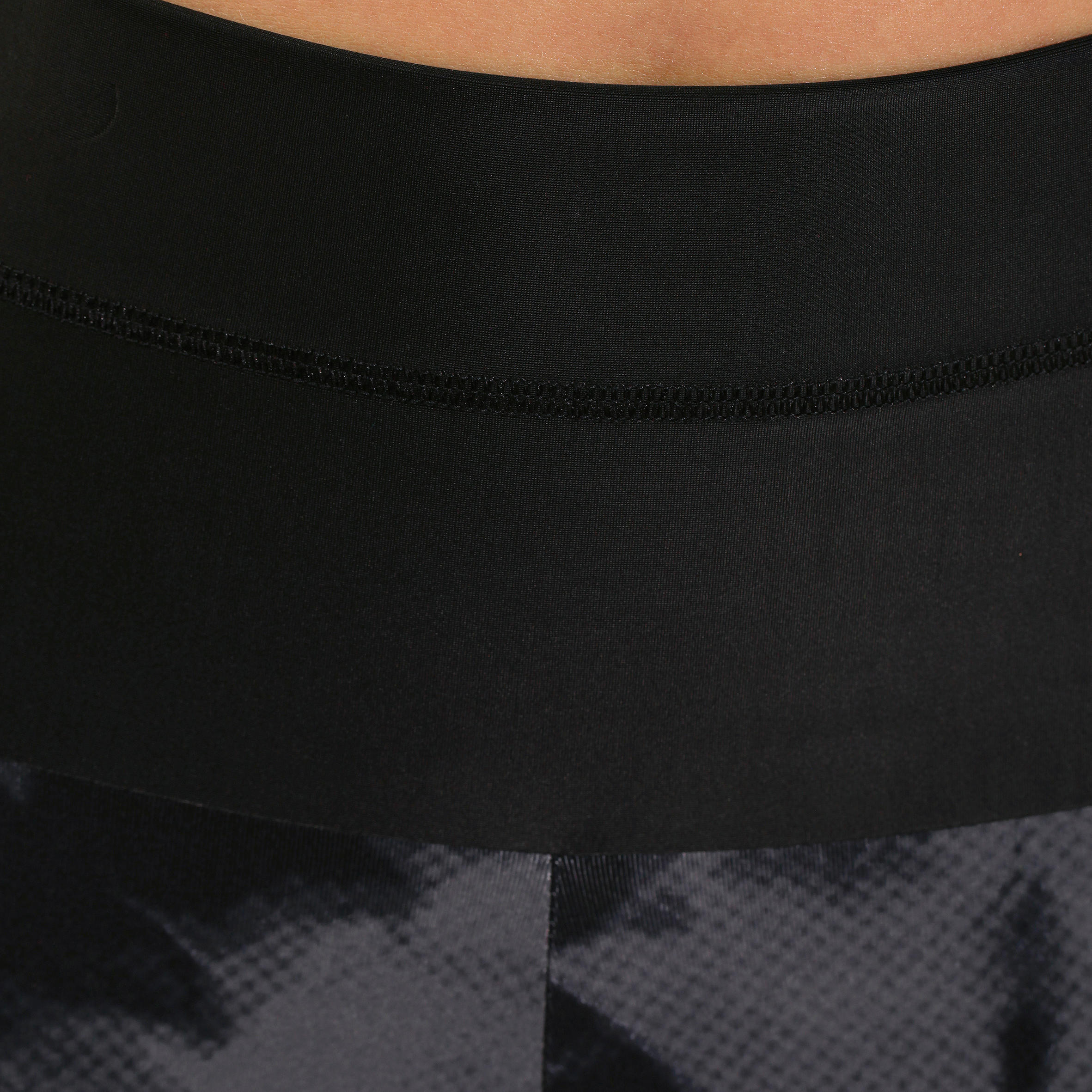 Shape+ Women's Fitness Flat-Stomach 7/8 Print Leggings - Black 7/12