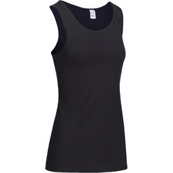 Débardeur fitness Essentiel femme gris foncé