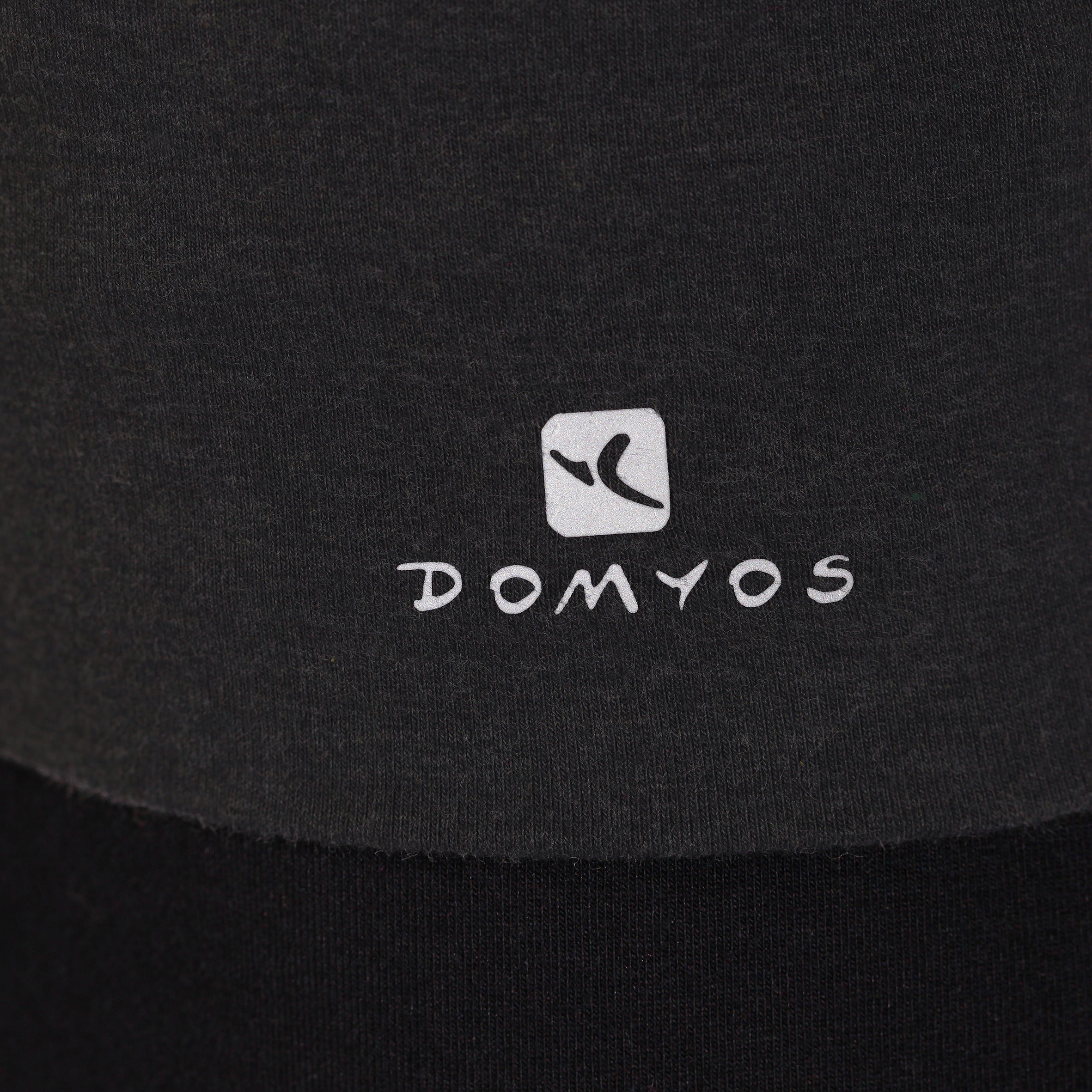 Women's Organic Cotton Yoga Cropped Bottoms - Black/Grey 11/13