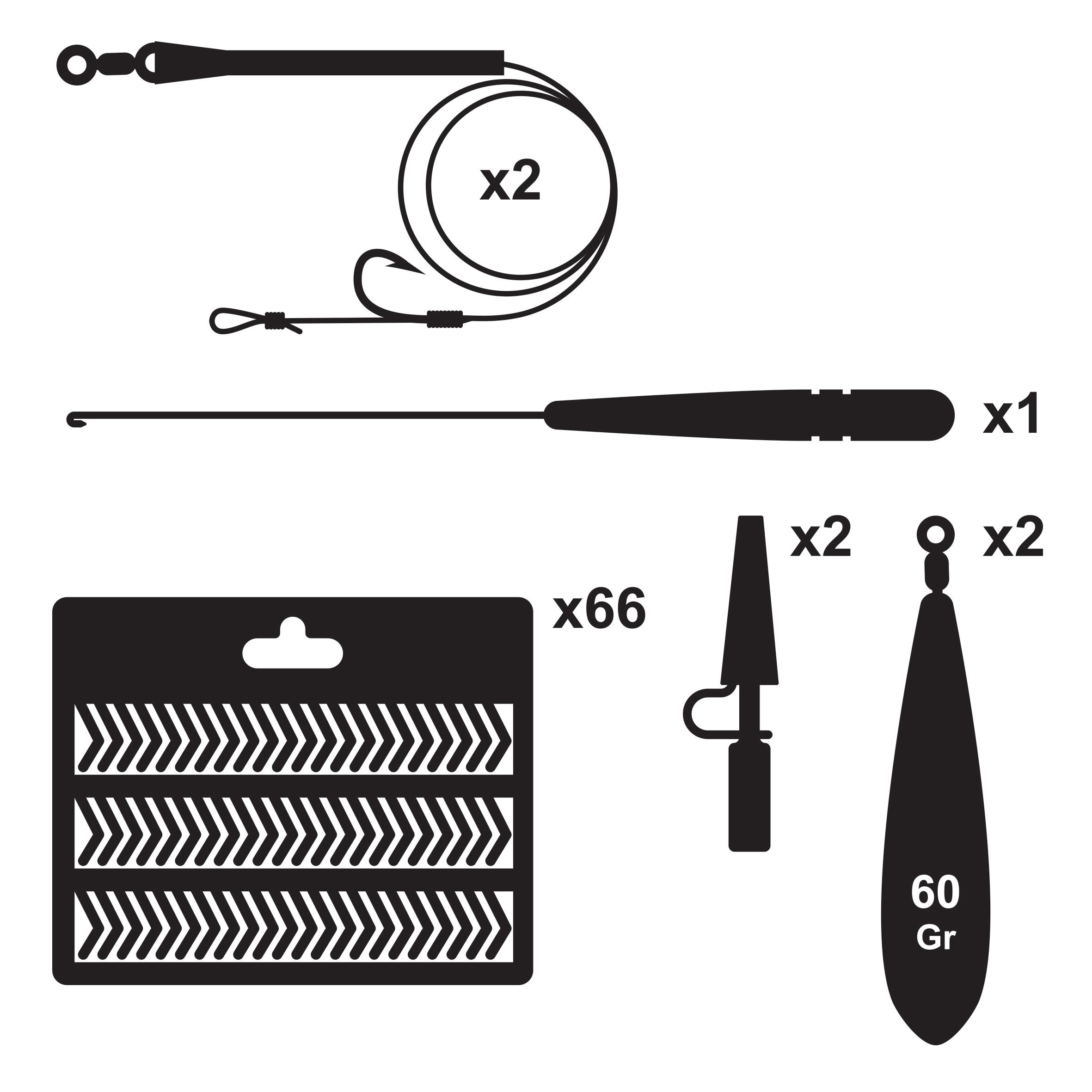 Essential carp fishing kit 10/11
