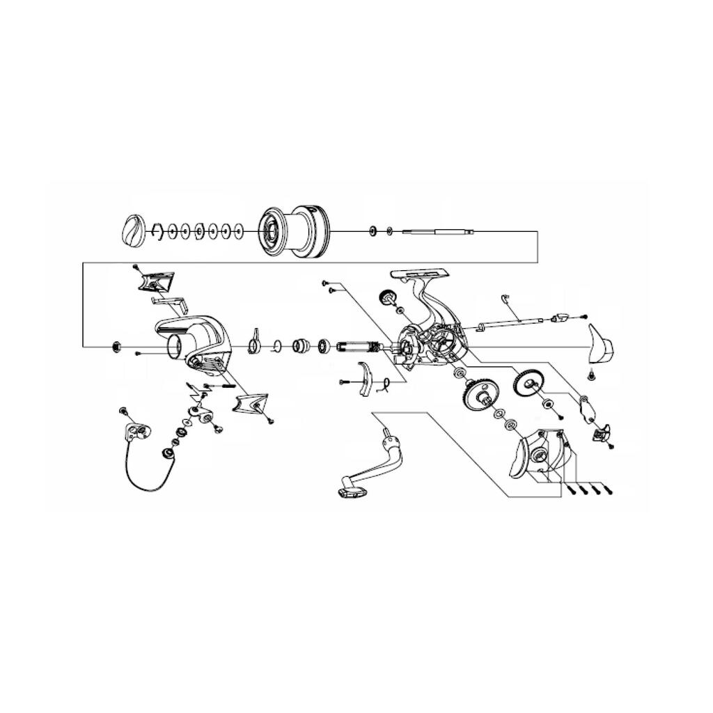 Fishing Surfcasting Reel Adrise 7000