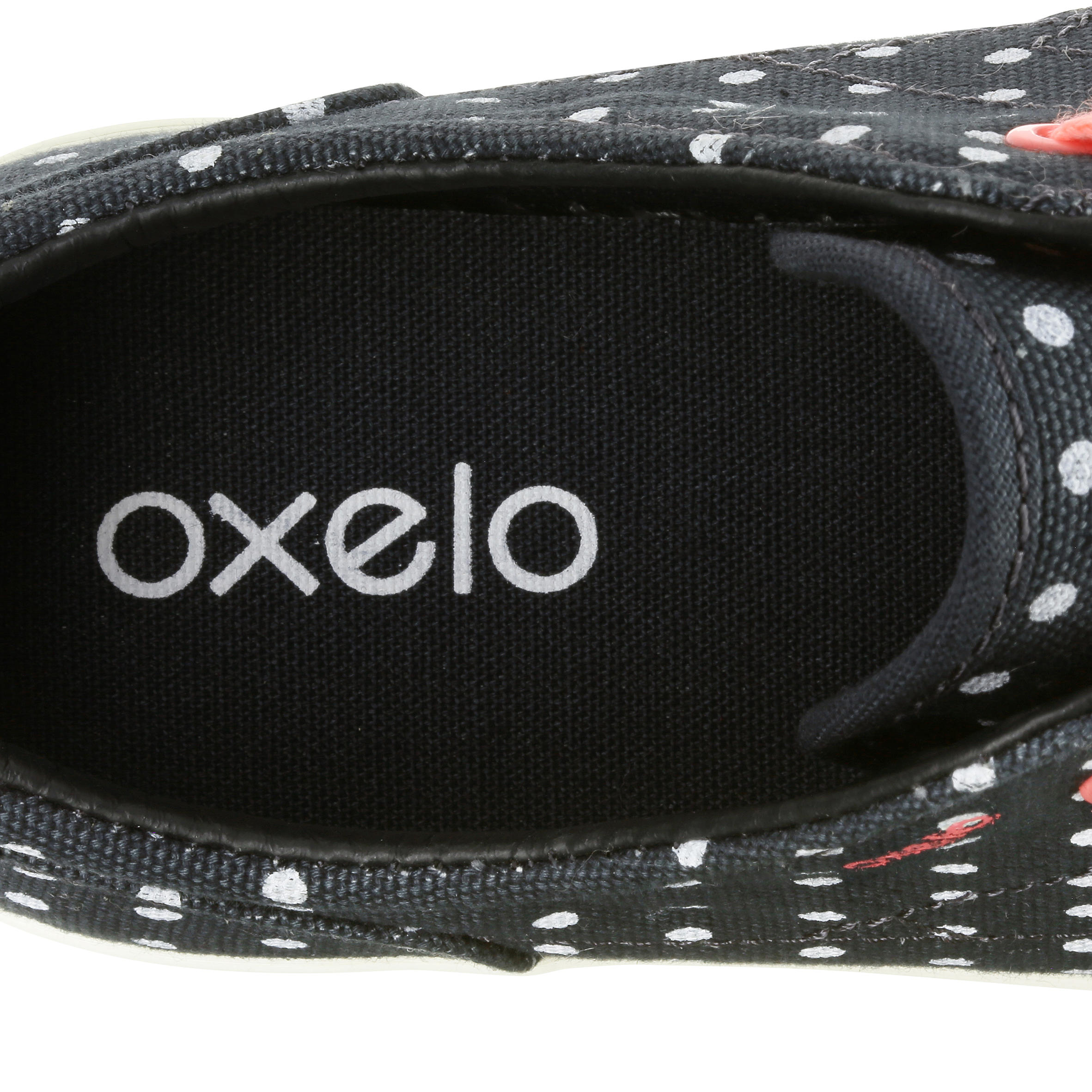 Vulca 100 Canvas Adult Skateboarding Longboarding Low-Top Shoes - Polka Dot 10/16