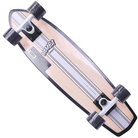 Yamba Wood Cruiser Skateboard - Classic White | oxelo