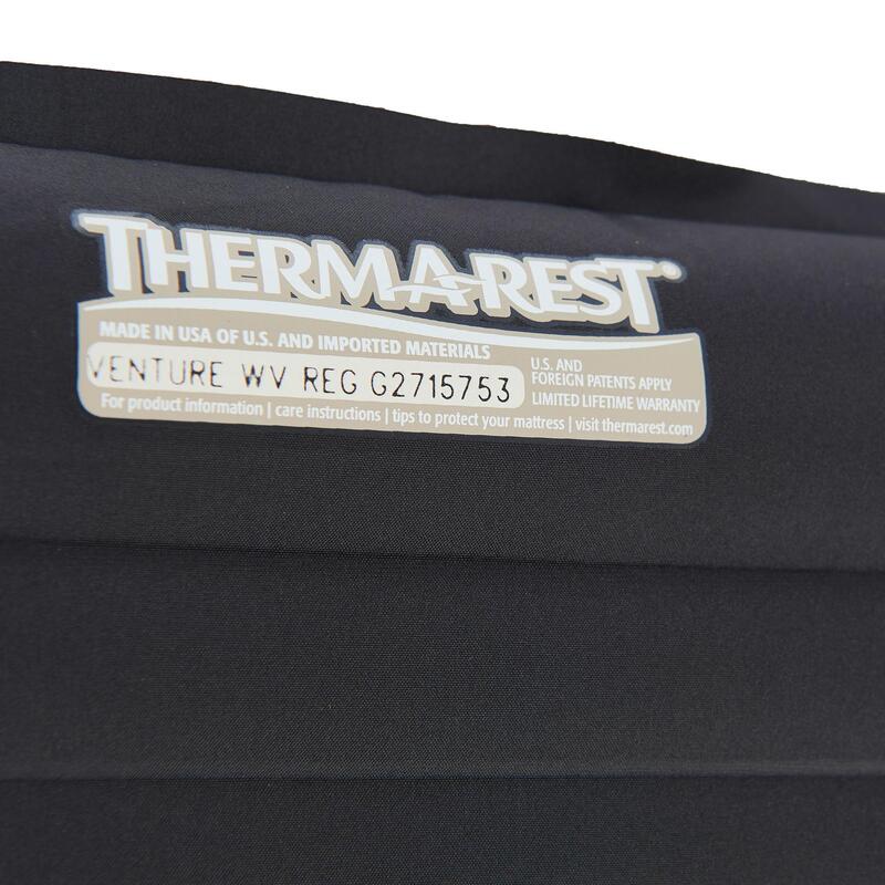 Matelas de trekking Thermarest Venture air noir