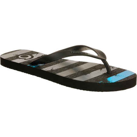 TO100S Print Men's Flip-Flops - New Wave