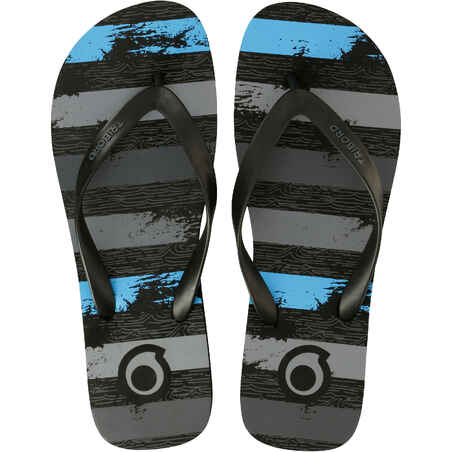 TO100S Print Men's Flip-Flops - New Wave