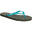 TO 100S PRINT W women's flip-flops - Uxue blue khaki