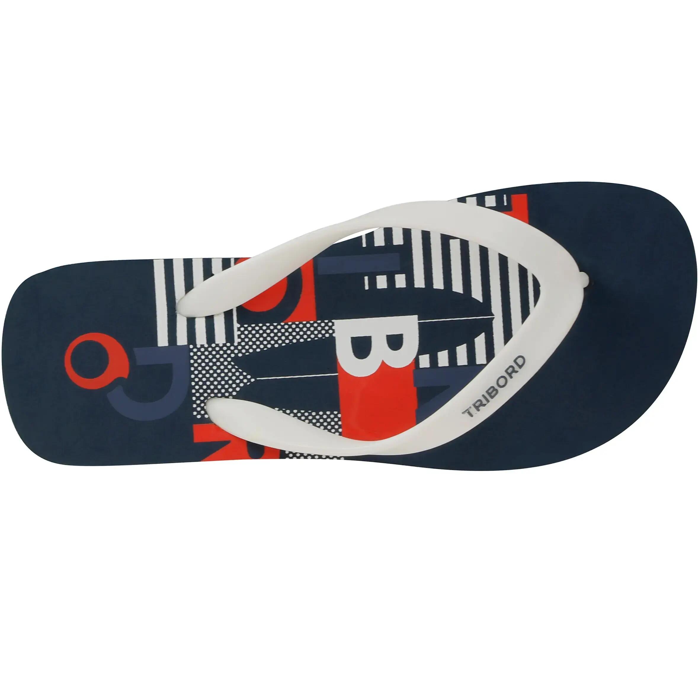 TO 100S PRINT B kids' flip-flops - Board red 6/10