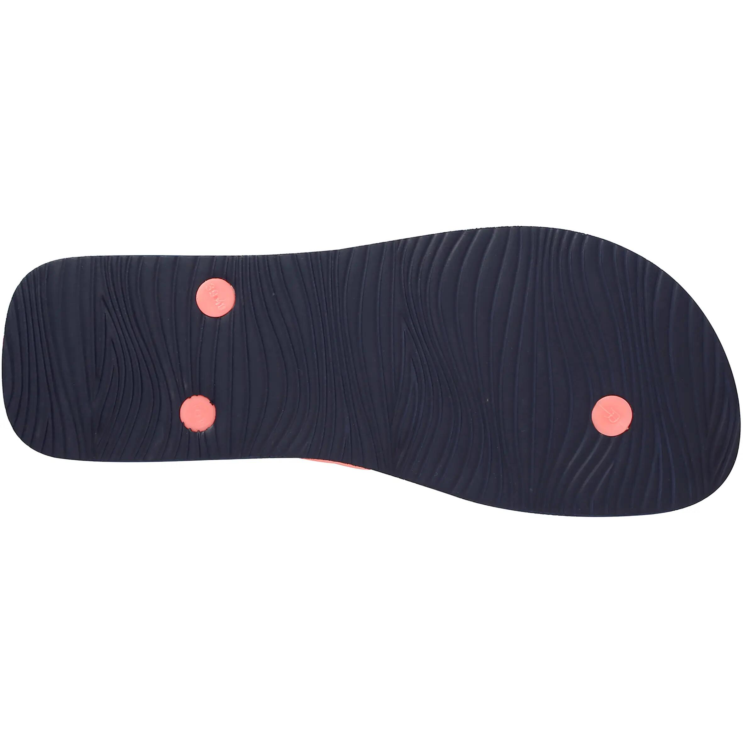 TO 100S women's flip-flops - blue coral 5/10