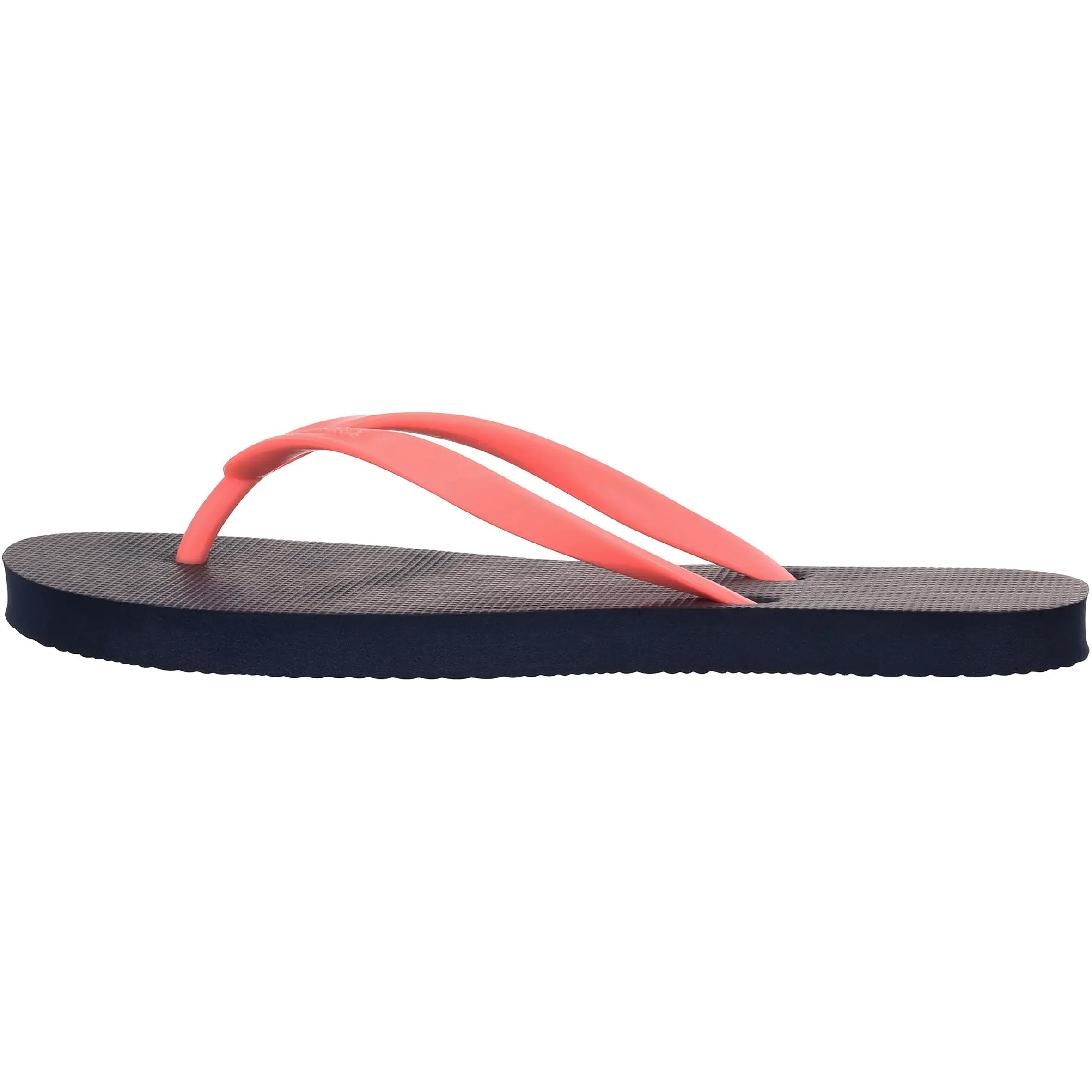 TO 100S women's flip-flops - blue coral 7/10