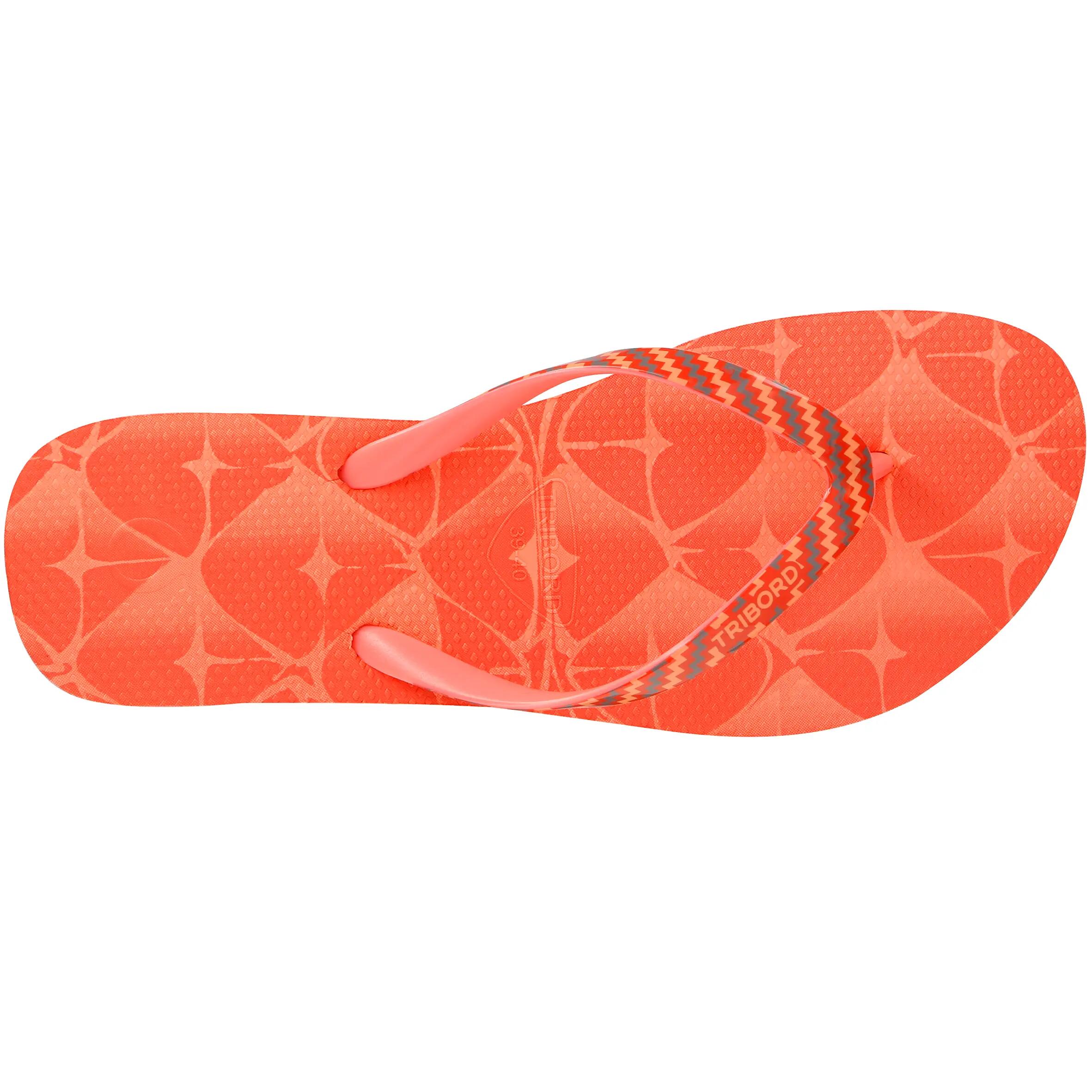 TO 500S PRINT W women's flip-flops - Pineapple nectarine 4/10