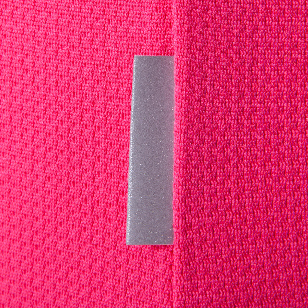 Laufshirt kurzarm Run Dry Kinder pink