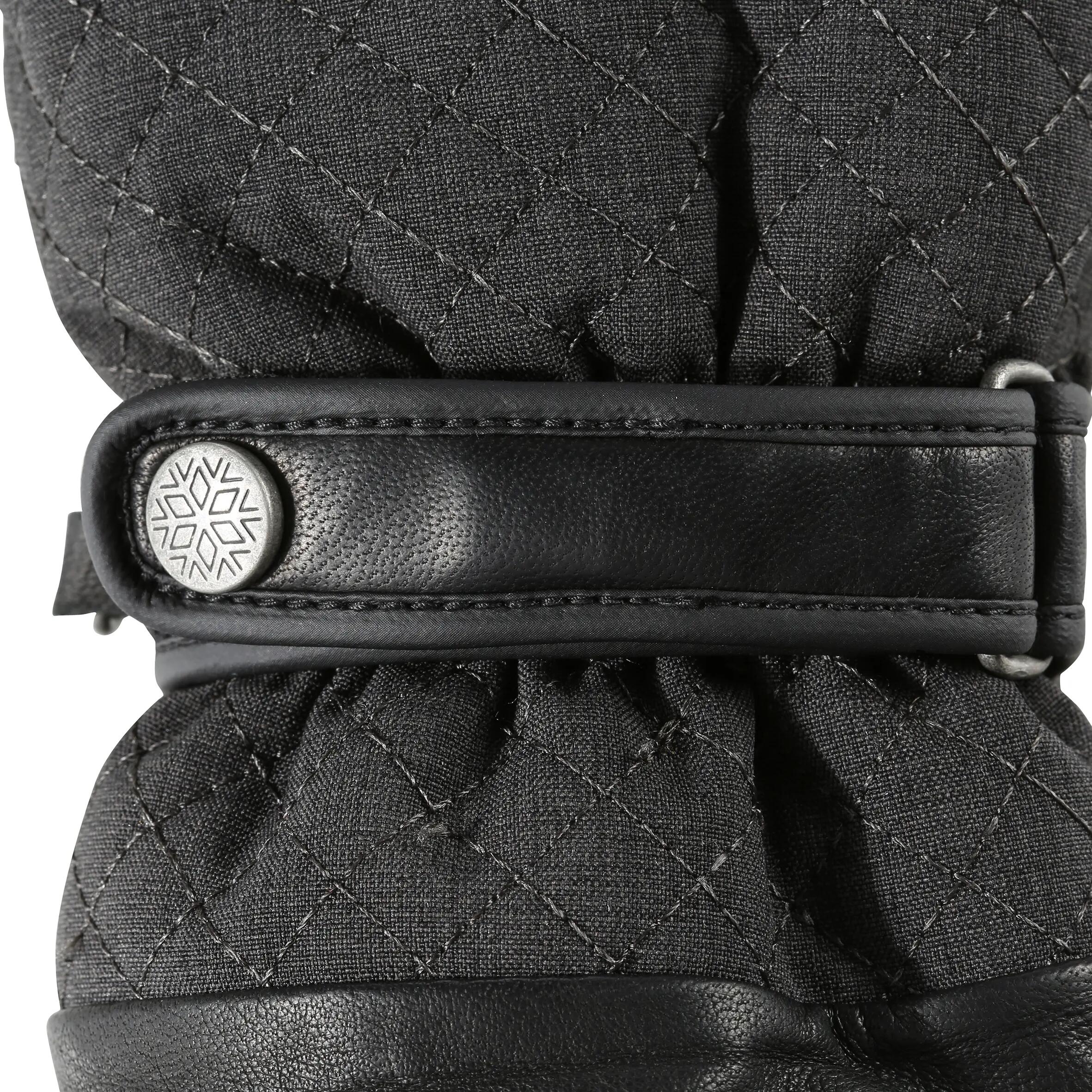 Slide 800 Women's Ski Mittens - Black 10/11