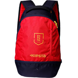 Sac à dos sports collectifs Intensif 20 litres Espagne rouge et bleu