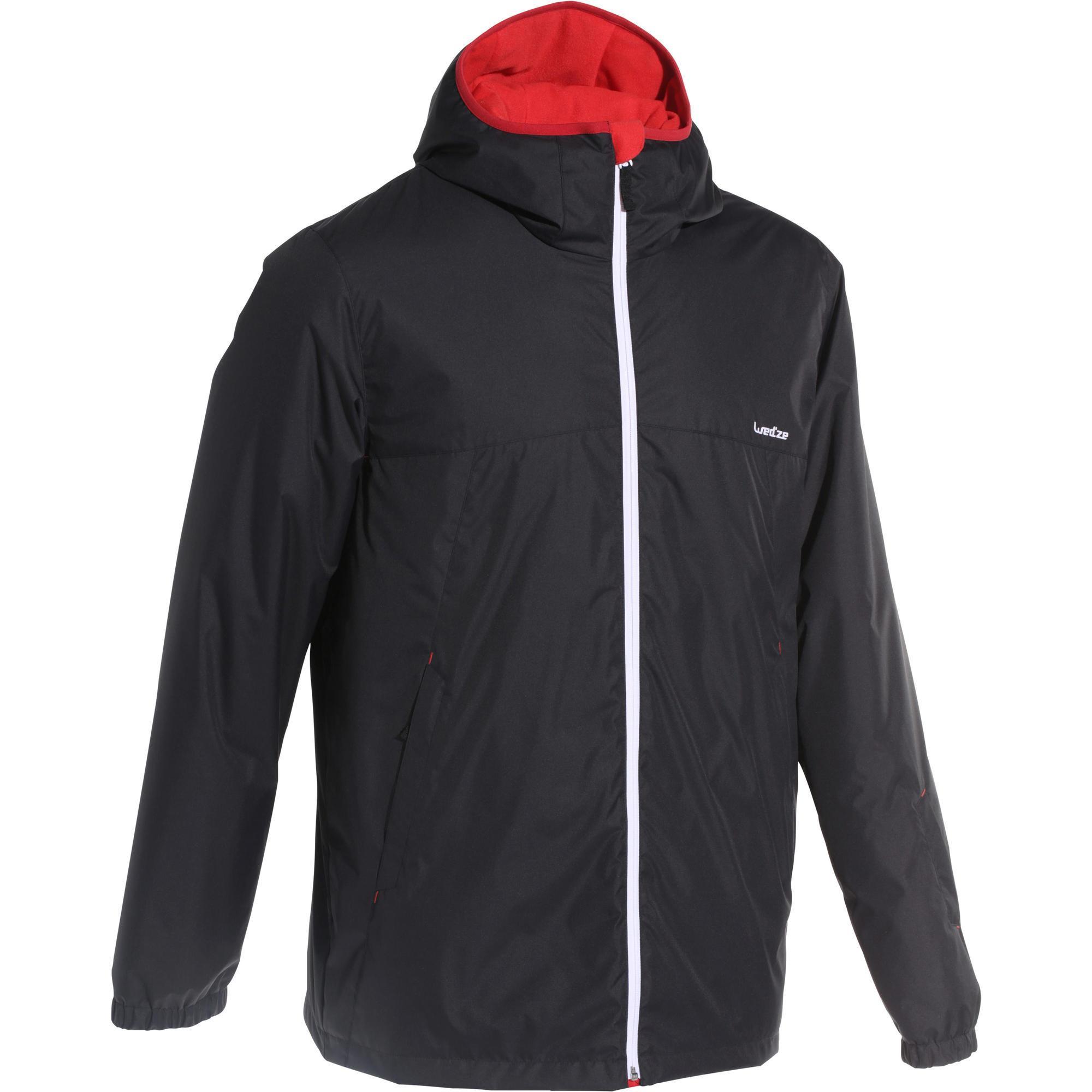 SKI JACKET 100 - BLACK WEDZE - Decathlon