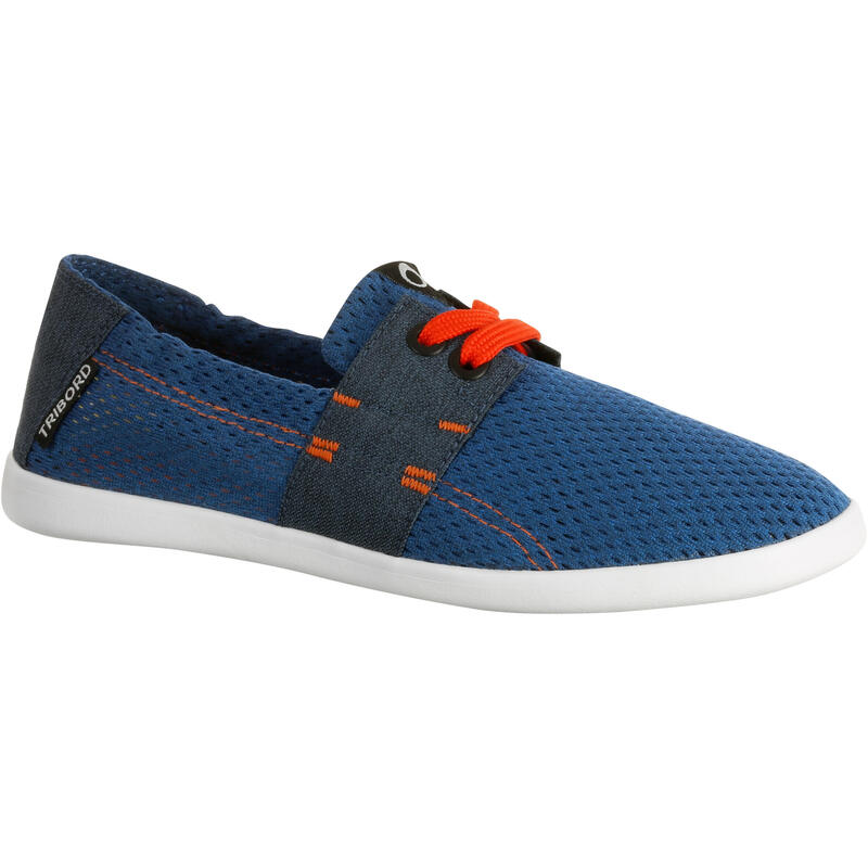 Dětské plážové boty Areeta modro-oranžové