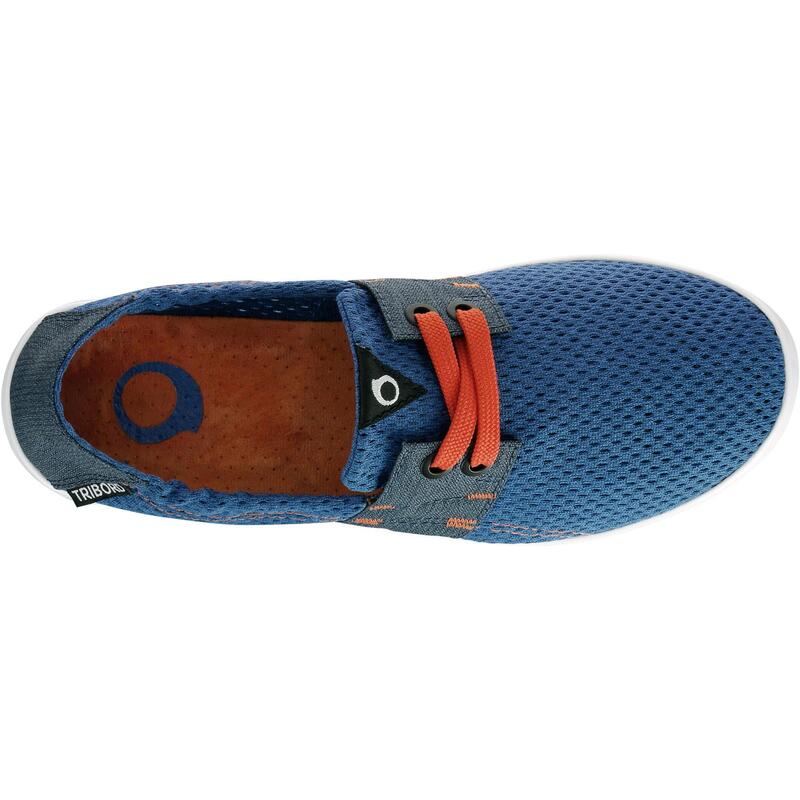 兒童款鞋AREETA－藍色／橘色
