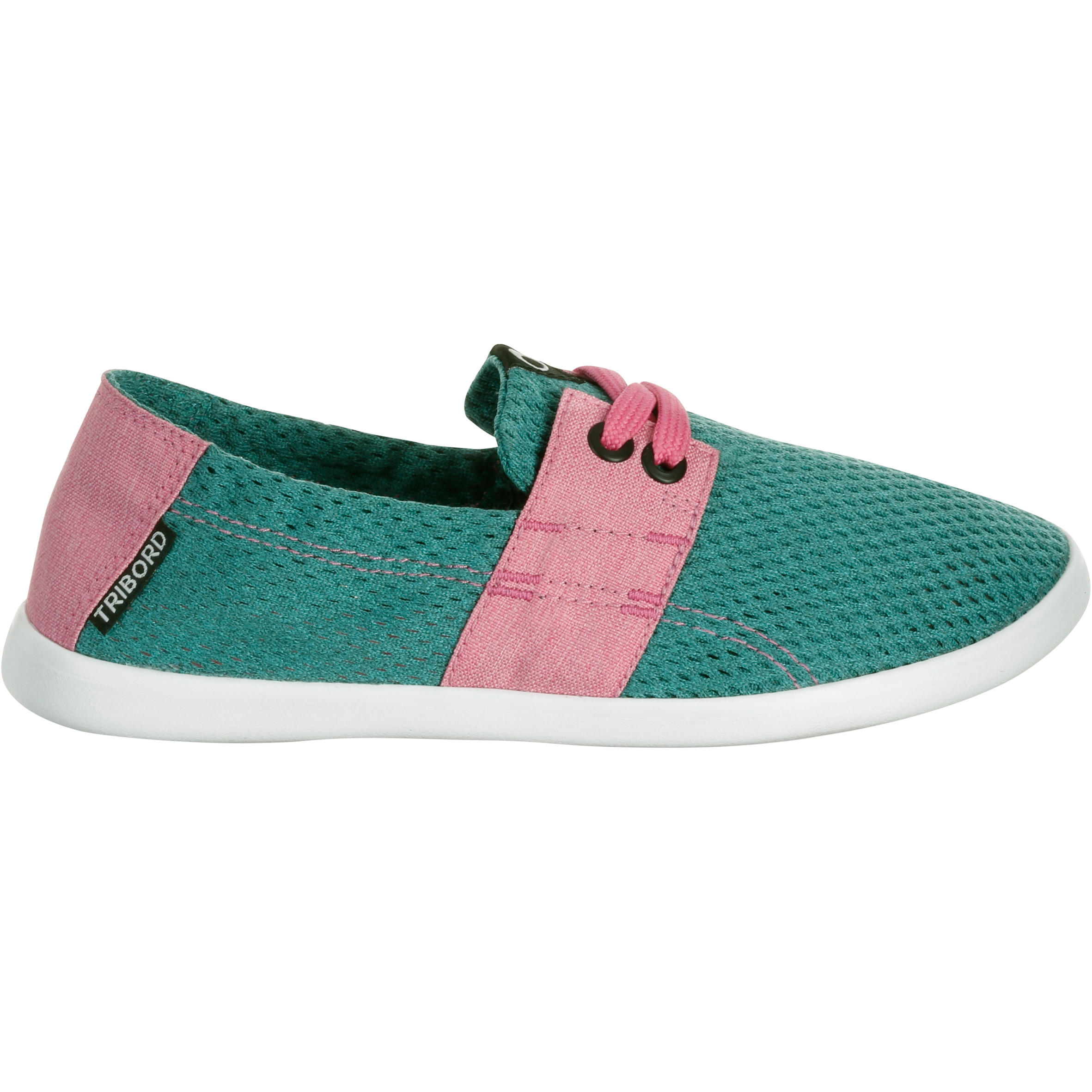 AREETA JR kids' beach shoes - Green pink 2/10