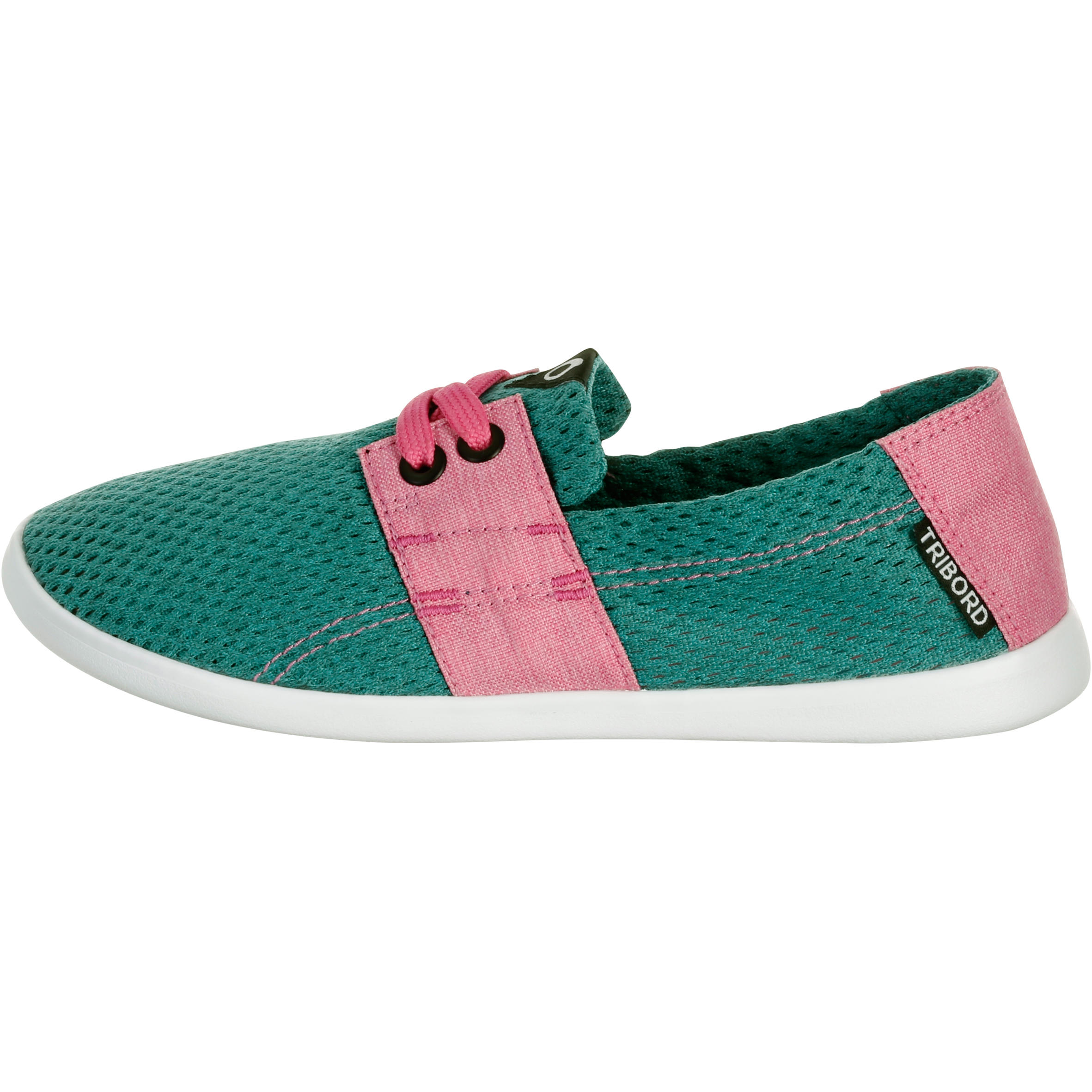 AREETA JR kids' beach shoes - Green pink 8/10