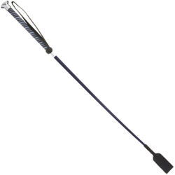 Cravache équitation CLASSIC marine - 65 cm