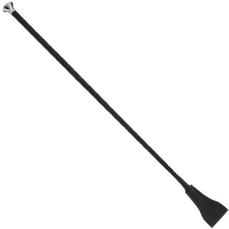 Črn jahalni bič DOMINO (65 cm)